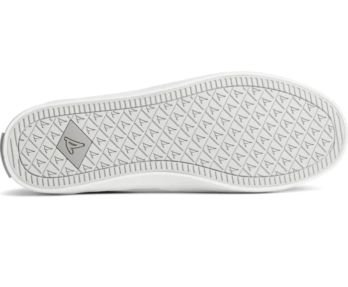 Women Crest Twin Gore Perforated Leather Slip On Sneaker Grey Sperry Sneakers Women Crest Twin Gore Perforated Leather Slip On Sneaker Grey Sperry Sneakers