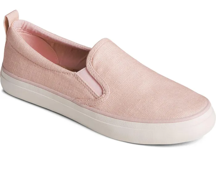 Women Crest Twin Gore Shimmer Slip On Sneaker Rose Sperry Sneakers Women Crest Twin Gore Shimmer Slip On Sneaker Rose Sperry Sneakers