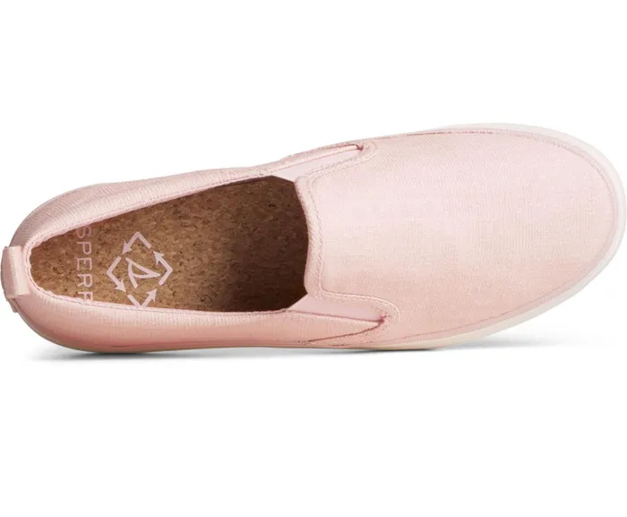 Women Crest Twin Gore Shimmer Slip On Sneaker Rose Sperry Sneakers Women Crest Twin Gore Shimmer Slip On Sneaker Rose Sperry Sneakers