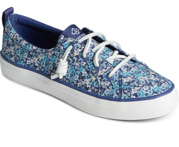 Women Crest Vibe Floral Sneaker Navy Sperry Sneakers Women Crest Vibe Floral Sneaker Navy Sperry Sneakers