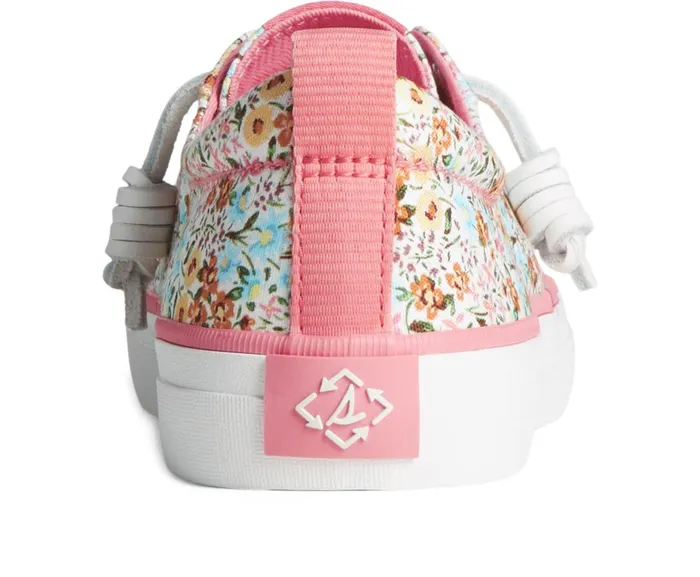 Women Crest Vibe Floral Sneaker Peach Sperry Sneakers Women Crest Vibe Floral Sneaker Peach Sperry Sneakers