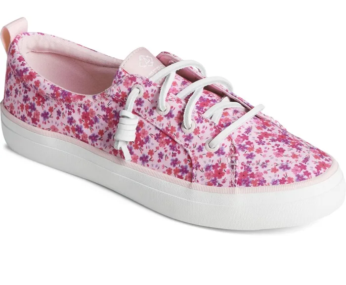 Women Crest Vibe Floral Sneaker Pink Sperry Sneakers Women Crest Vibe Floral Sneaker Pink Sperry Sneakers