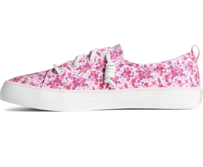 Women Crest Vibe Floral Sneaker Pink Sperry Sneakers Women Crest Vibe Floral Sneaker Pink Sperry Sneakers