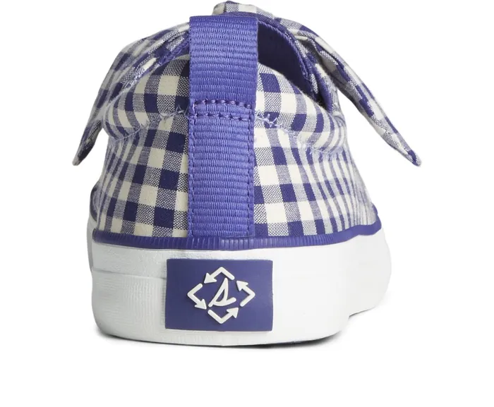Women Crest Vibe Gingham Sneaker Blue Sperry Sneakers Women Crest Vibe Gingham Sneaker Blue Sperry Sneakers