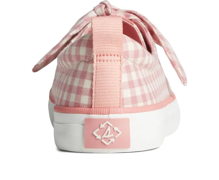 Women Crest Vibe Gingham Sneaker Pink Sperry Sneakers Women Crest Vibe Gingham Sneaker Pink Sperry Sneakers