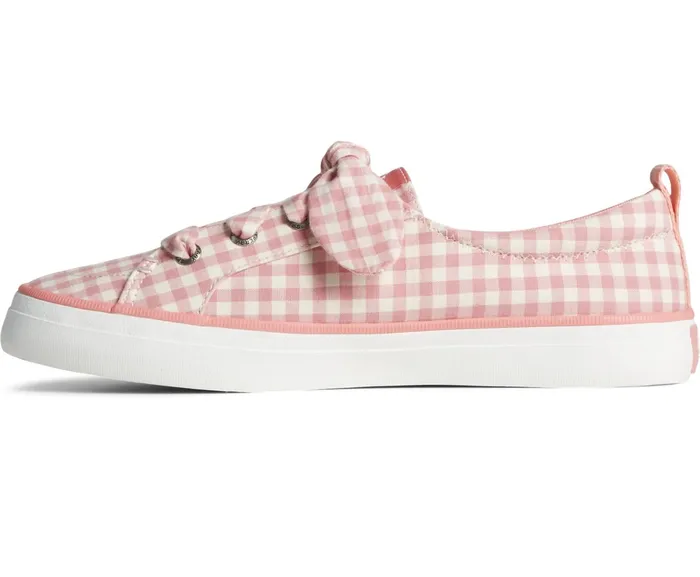 Women Crest Vibe Gingham Sneaker Pink Sperry Sneakers Women Crest Vibe Gingham Sneaker Pink Sperry Sneakers