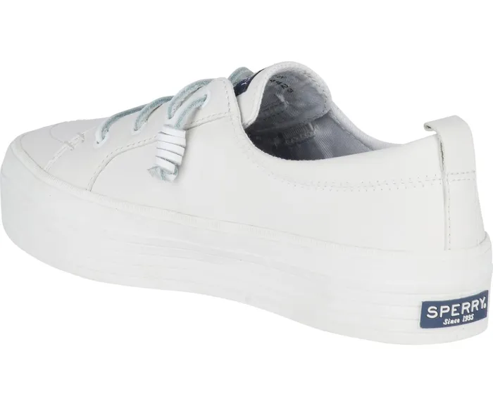 Women Crest Vibe Platform Leather Sneaker White Sperry Sneakers Women Crest Vibe Platform Leather Sneaker White Sperry Sneakers