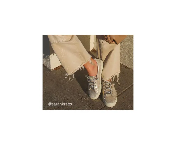 Women Crest Vibe Shimmer Leather Sneaker Ivory Sperry Sneakers Women Crest Vibe Shimmer Leather Sneaker Ivory Sperry Sneakers