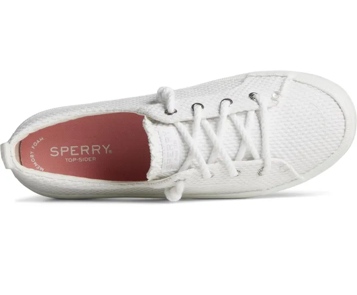 Women Crest Vibe Textured Sneaker White Sperry Sneakers Women Crest Vibe Textured Sneaker White Sperry Sneakers
