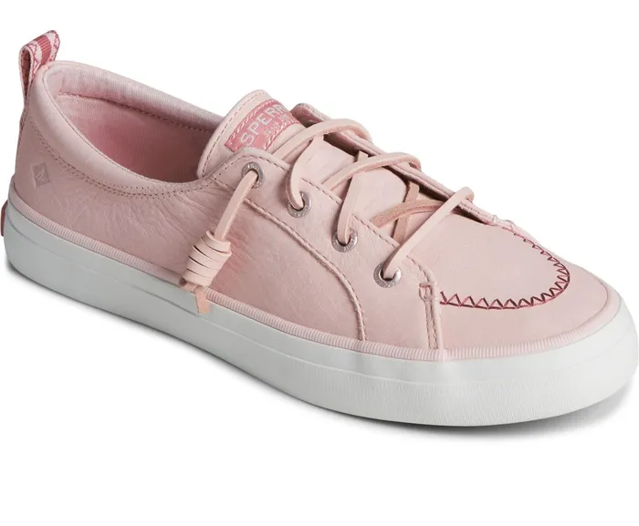 Women Crest Vibe Washable Leather Sneaker Blush Sperry Sneakers Women Crest Vibe Washable Leather Sneaker Blush Sperry Sneakers
