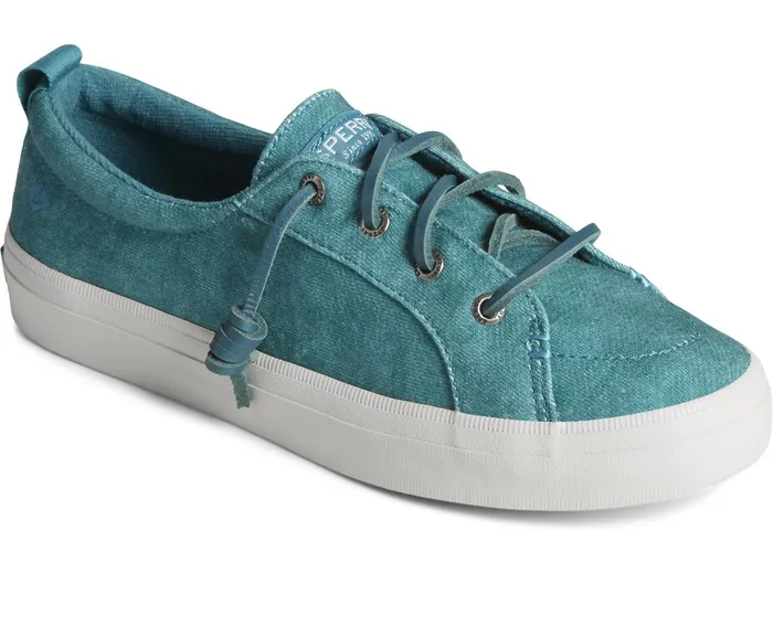 Women Crest Vibe Washed Jersey Sneaker Blue Sperry Sneakers Women Crest Vibe Washed Jersey Sneaker Blue Sperry Sneakers