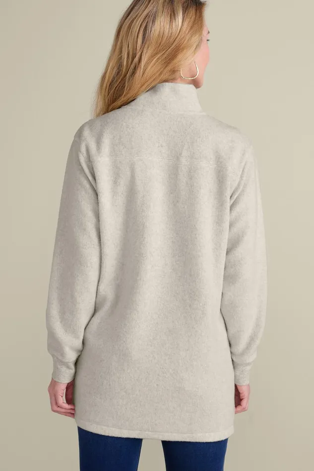 Women Cuddle Pullover Rose Garden Blue Soft Surroundings Tops Women Cuddle Pullover Rose Garden Blue Soft Surroundings Tops