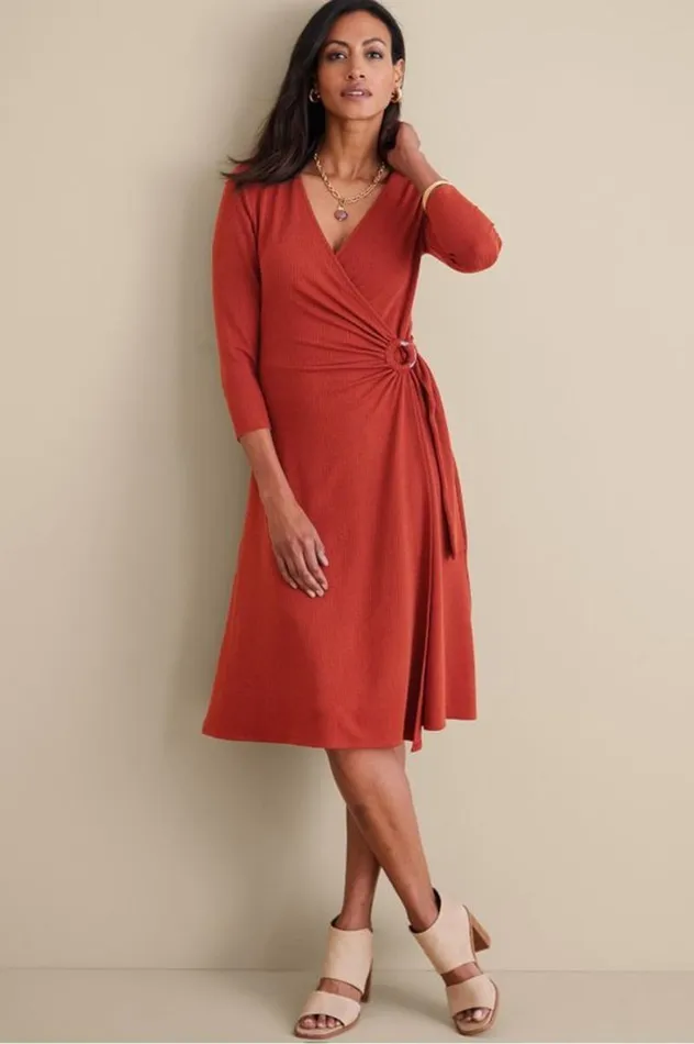 Women Damaria Dress Red Ochre Soft Surroundings Dresses Women Damaria Dress Red Ochre Soft Surroundings Dresses