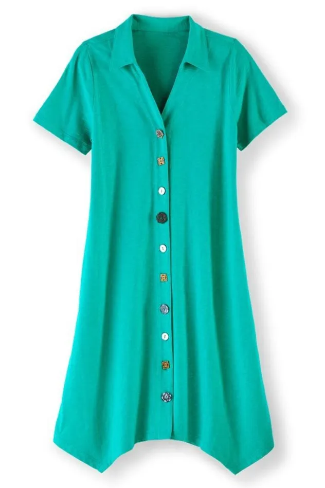 Women Danielle Button Dress Sunset Coral Soft Surroundings Dresses Women Danielle Button Dress Sunset Coral Soft Surroundings Dresses