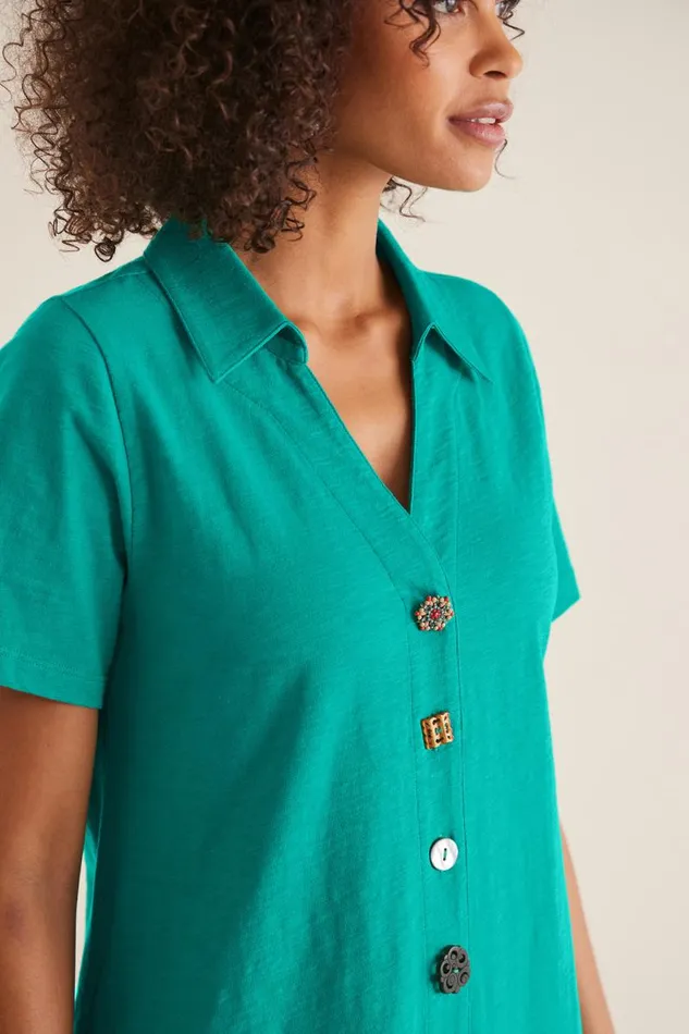 Women Danielle Button Dress Sunset Coral Soft Surroundings Dresses Women Danielle Button Dress Sunset Coral Soft Surroundings Dresses