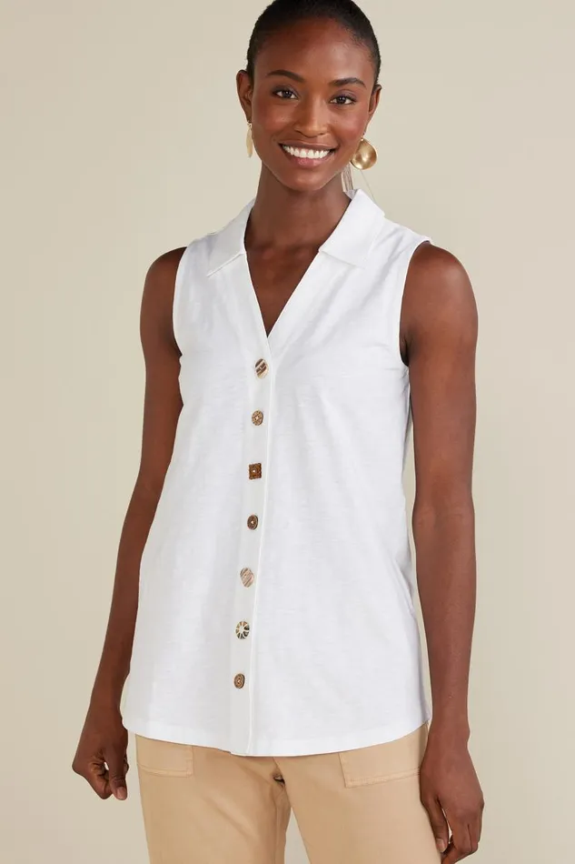Women Danielle Sleeveless Tunic Pink Peacock Soft Surroundings Tops Women Danielle Sleeveless Tunic Pink Peacock Soft Surroundings Tops