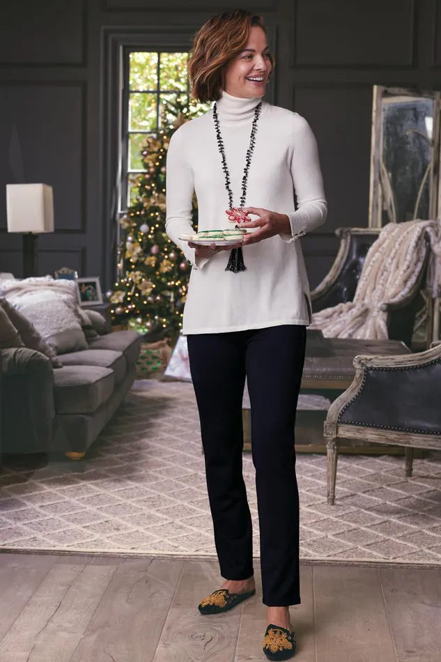 Women Deidre Sweater Ivory Pearl Soft Surroundings Tops Women Deidre Sweater Ivory Pearl Soft Surroundings Tops