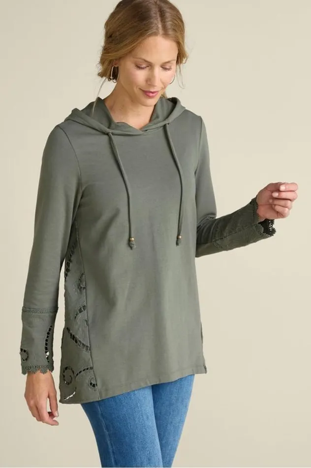 Women Dionne Top Olive Soft Surroundings Tops