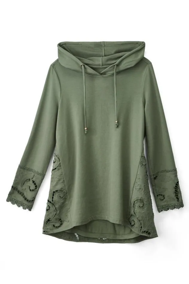 Women Dionne Top Olive Soft Surroundings Tops Women Dionne Top Olive Soft Surroundings Tops