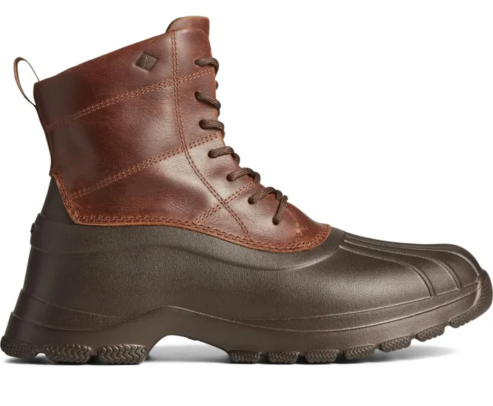 Women Duck Float Lace Up Boot Brown Sperry Boots