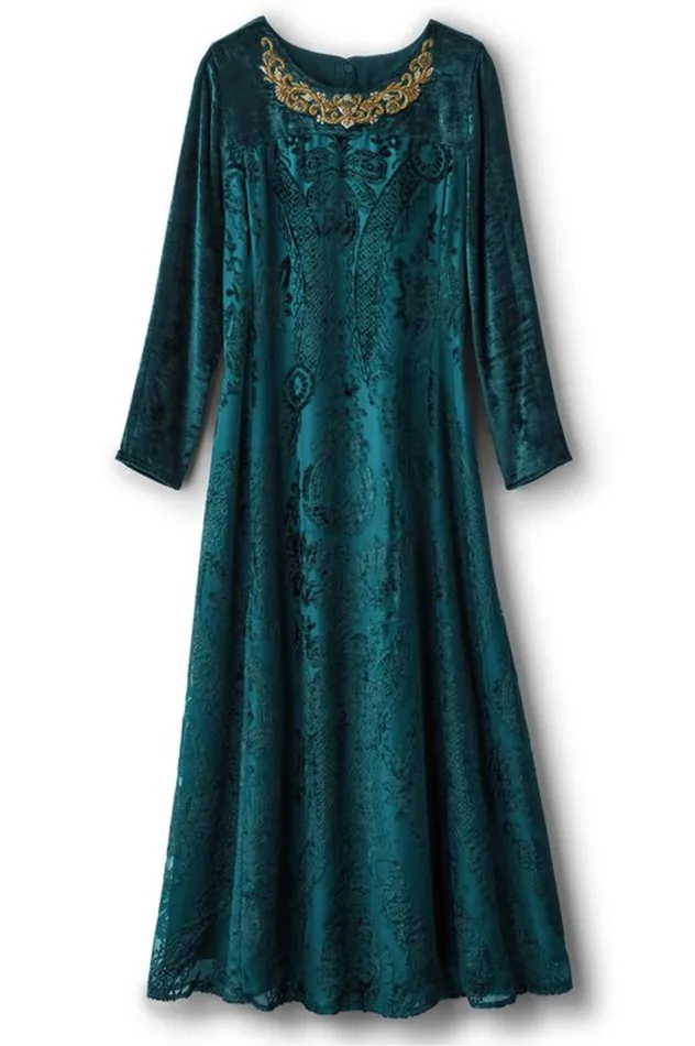 Women Emaline Velvet Burnout Maxi Dress June Bug Soft Surroundings Dresses Women Emaline Velvet Burnout Maxi Dress June Bug Soft Surroundings Dresses