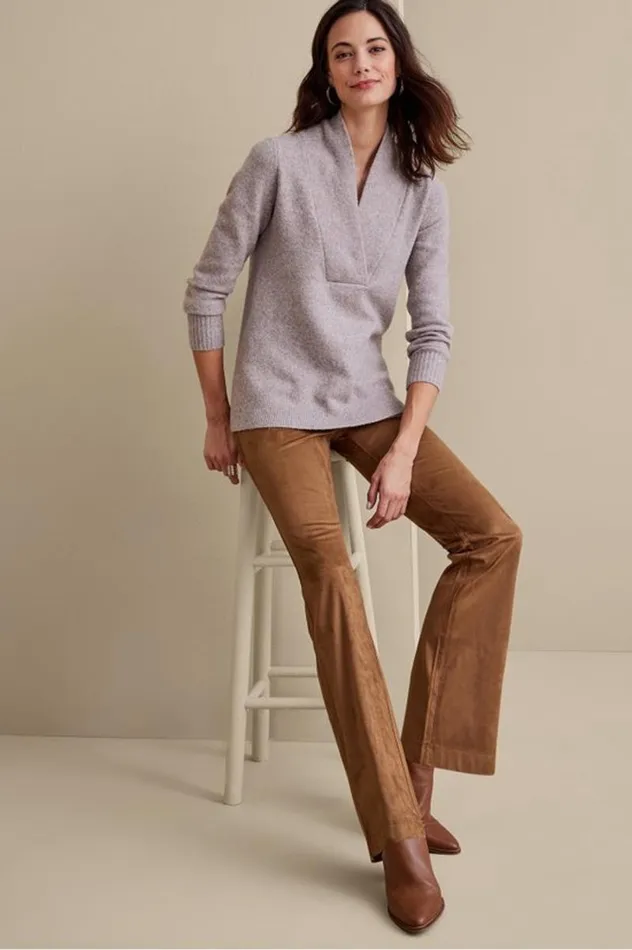 Women Faux Suede Bootcut Pants Black Soft Surroundings Pants Women Faux Suede Bootcut Pants Black Soft Surroundings Pants