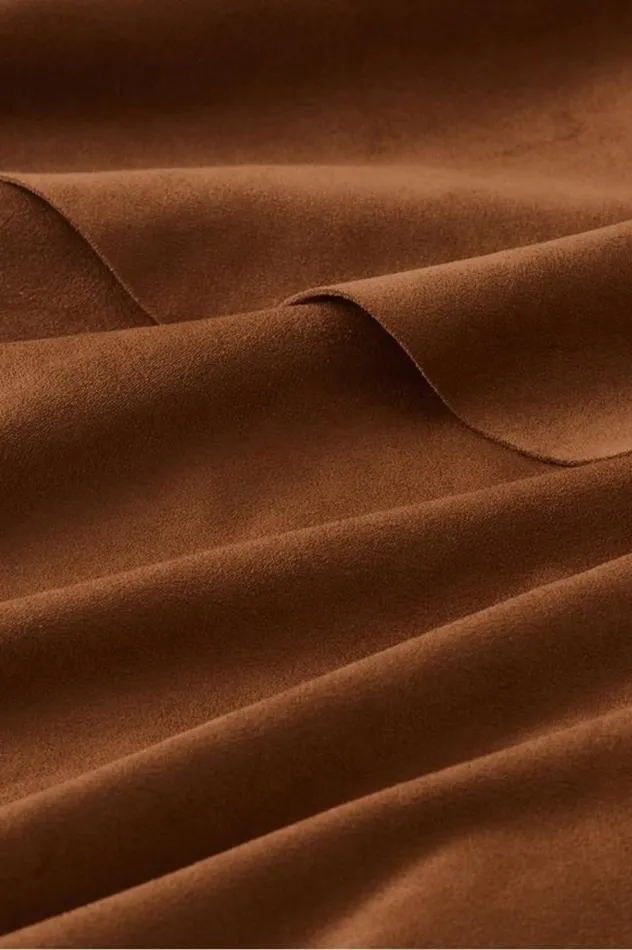 Women Faux Suede Skirt Saddle Soft Surroundings Skirts Women Faux Suede Skirt Saddle Soft Surroundings Skirts