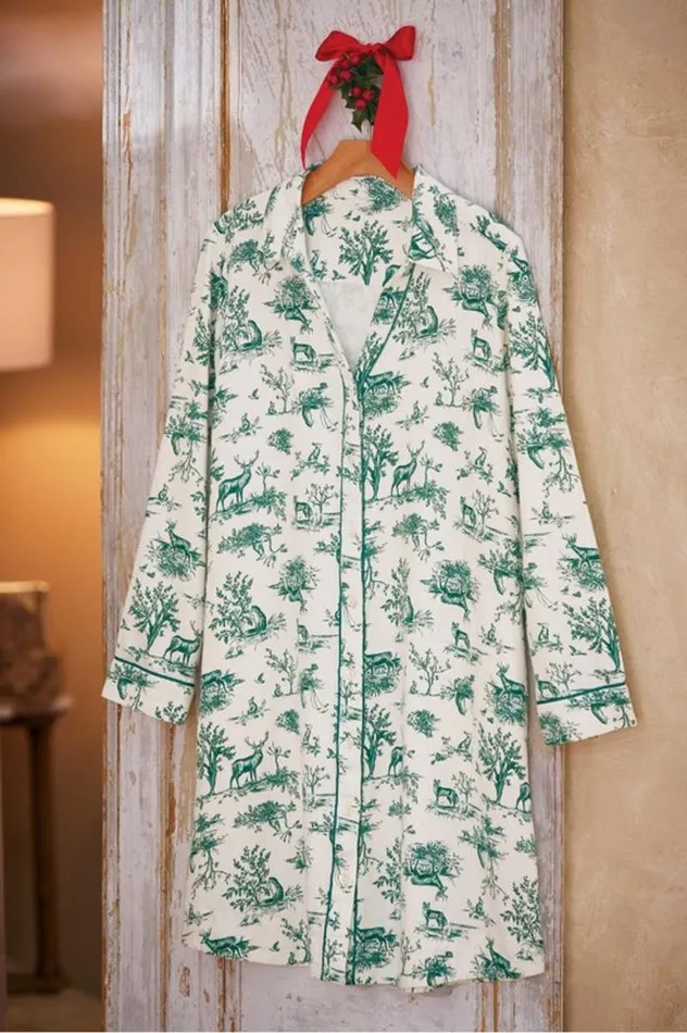 Women Festive Finley Sleep Shirt Wine Garden Blush Soft Surroundings Sleepwear and Lounge Women Festive Finley Sleep Shirt Wine Garden Blush Soft Surroundings Sleepwear and Lounge