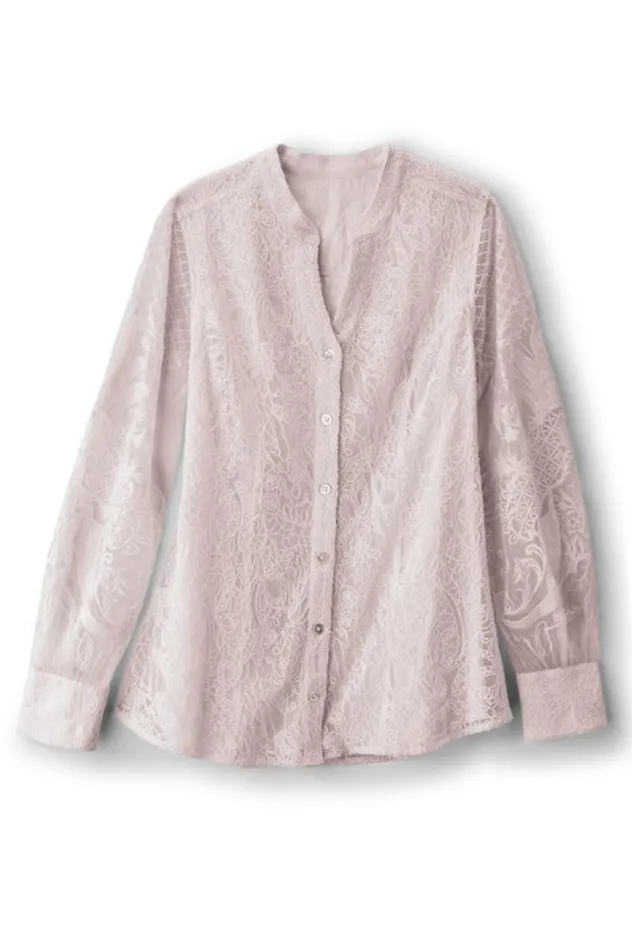 Women Fiori Top Ivory Pearl Soft Surroundings Tops Women Fiori Top Ivory Pearl Soft Surroundings Tops