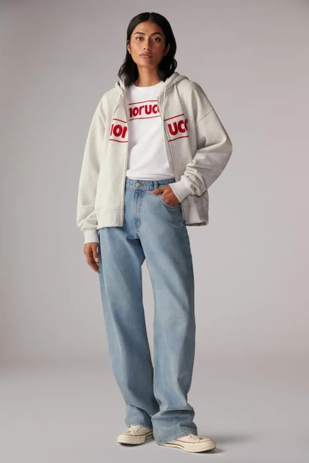 Women Fiorucci Angels Patch Patti Jeans Blue Blue