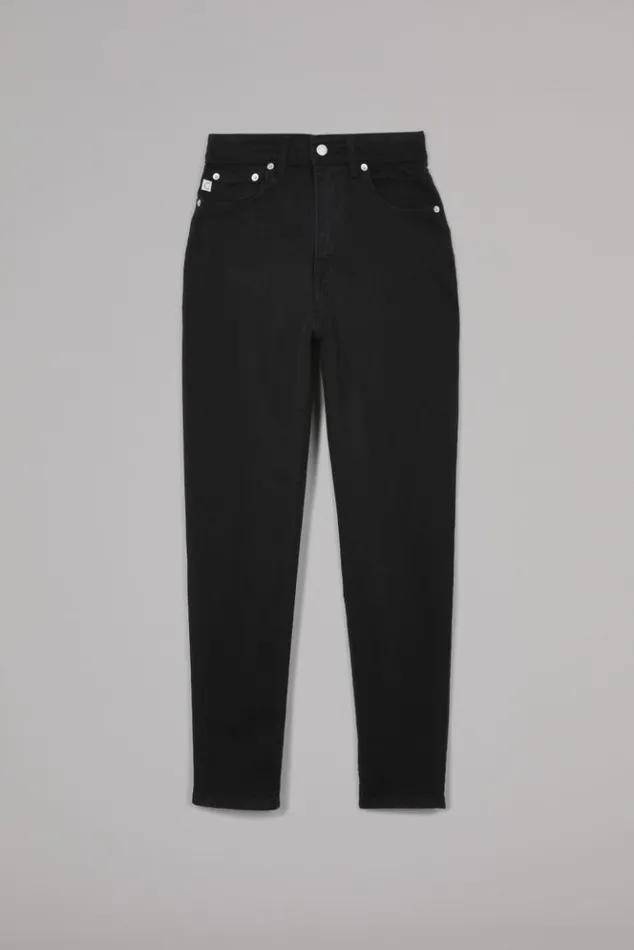 Women Fiorucci Angels Patch Tara Jeans Black Black Women Fiorucci Angels Patch Tara Jeans Black Black