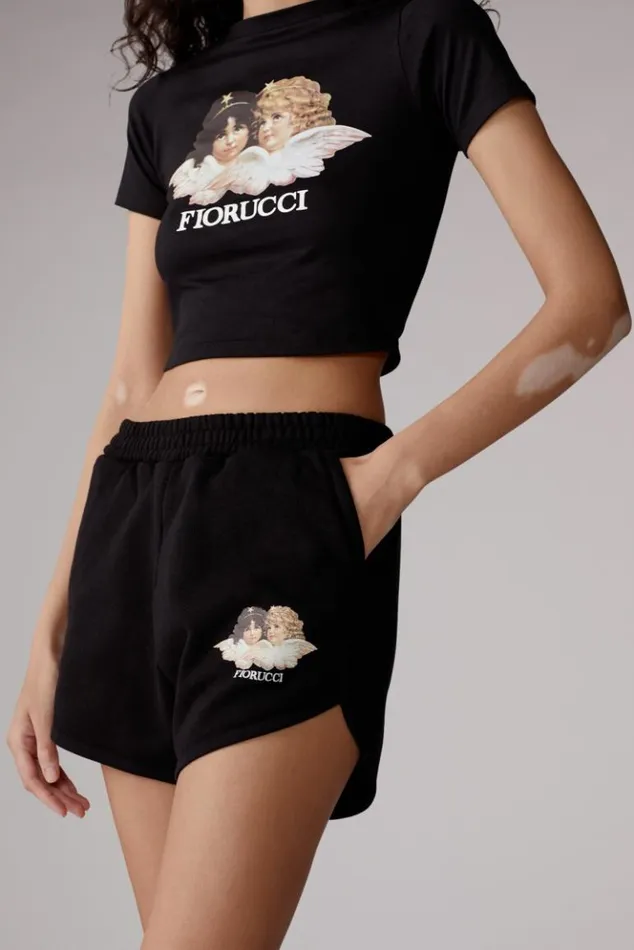 Women Fiorucci Angels Shorts Black Black Women Fiorucci Angels Shorts Black Black