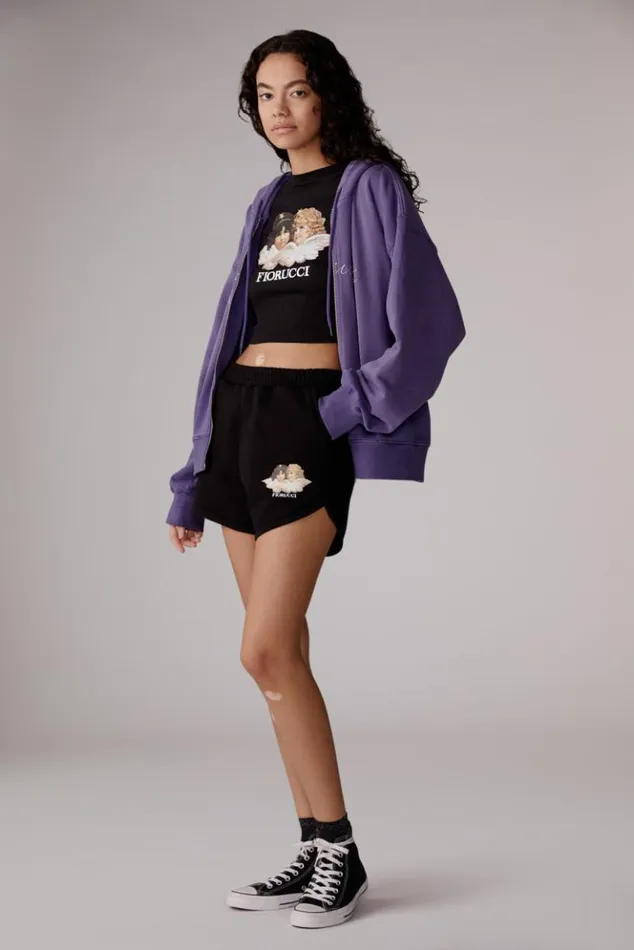 Women Fiorucci Angels Shorts Black Black Women Fiorucci Angels Shorts Black Black