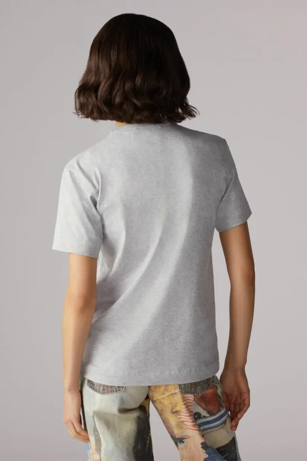 Women Fiorucci Angels TShirt Grey Grey Women Fiorucci Angels TShirt Grey Grey