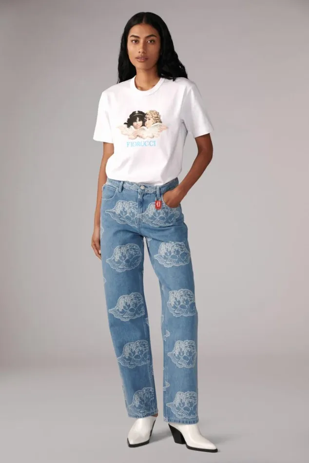 Women Fiorucci Angels TShirt White White