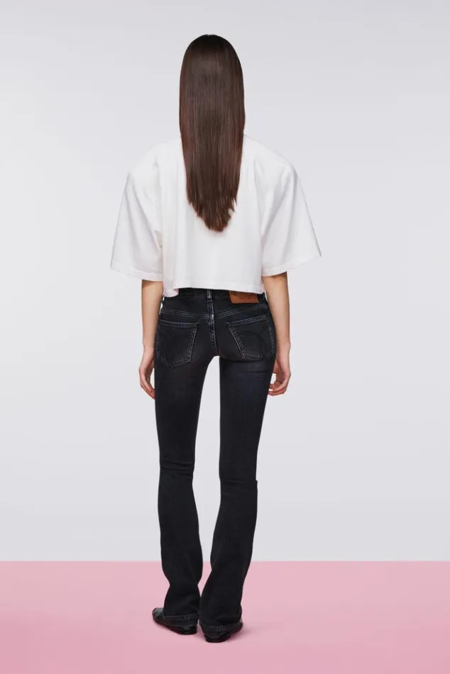Women Fiorucci Bootcut Jeans Black Black Women Fiorucci Bootcut Jeans Black Black