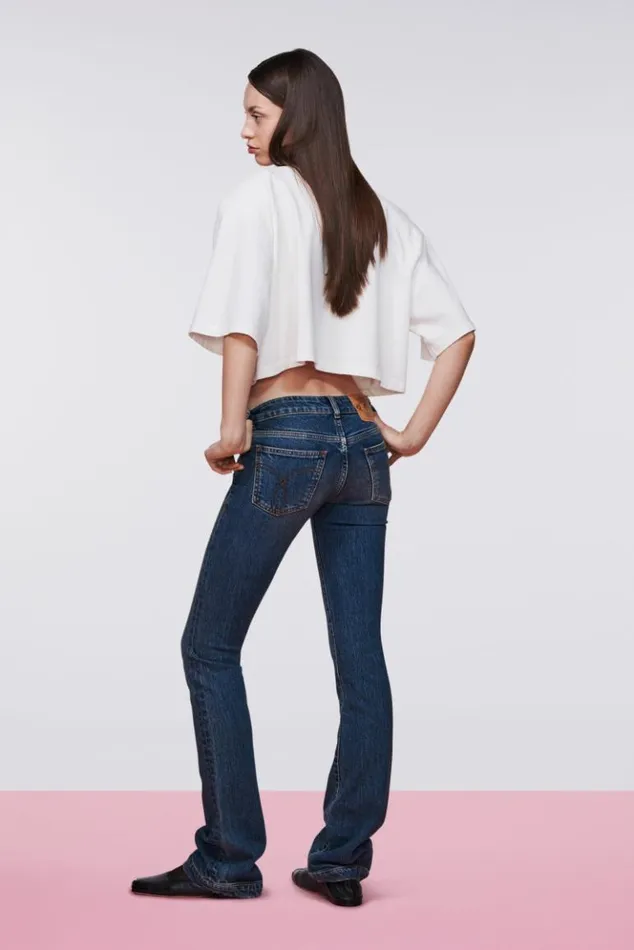 Women Fiorucci Bootcut Jeans Mid Blue Mid Blue Women Fiorucci Bootcut Jeans Mid Blue Mid Blue