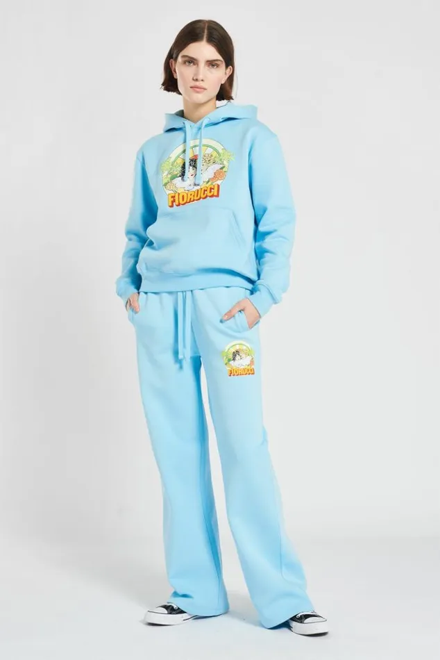 Women Fiorucci Desert Angels Hoodie Blue Blue Women Fiorucci Desert Angels Hoodie Blue Blue