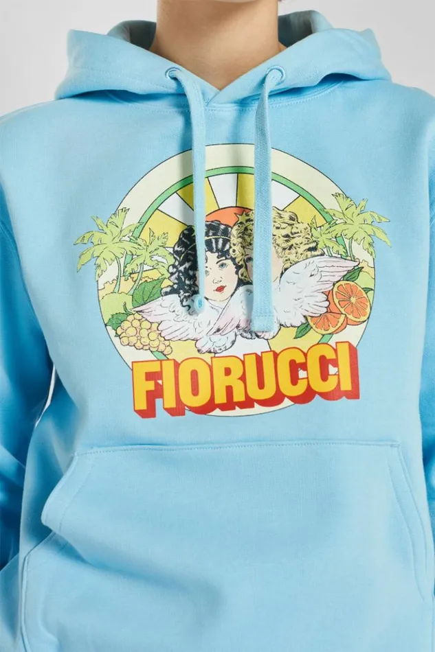 Women Fiorucci Desert Angels Hoodie Blue Blue Women Fiorucci Desert Angels Hoodie Blue Blue