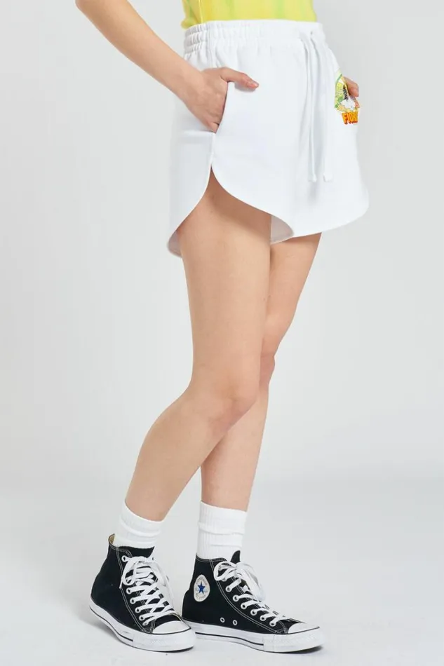 Women Fiorucci Desert Angels Shorts White White Women Fiorucci Desert Angels Shorts White White