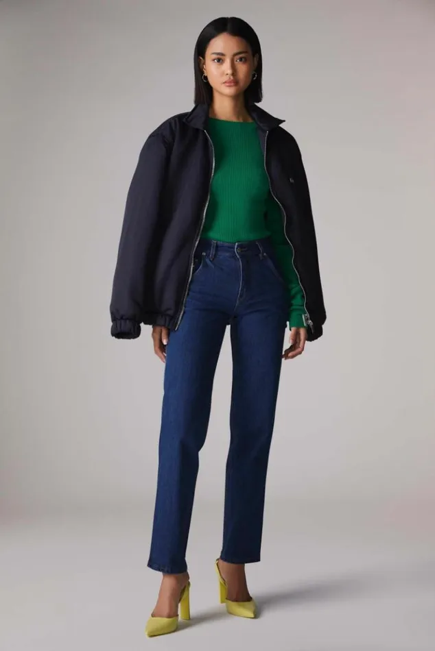 Women Fiorucci Flora Carpenter Jeans Mid Wash Mid Wash