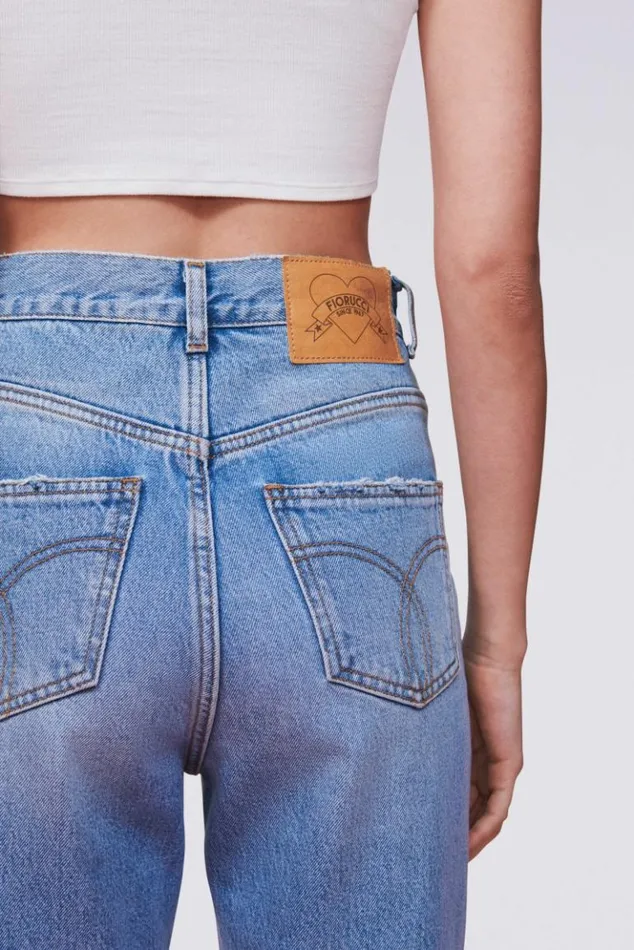 Women Fiorucci High Waist Jeans Light Blue Light Blue Women Fiorucci High Waist Jeans Light Blue Light Blue