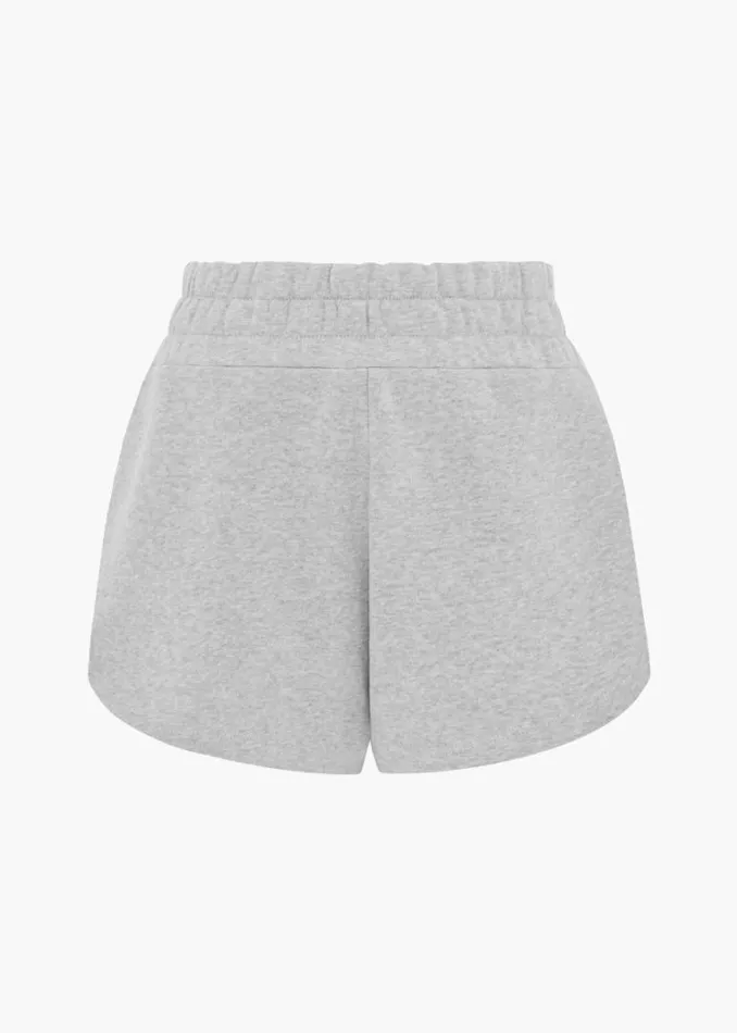 Women Fiorucci Logo Sport Shorts Grey Grey Women Fiorucci Logo Sport Shorts Grey Grey