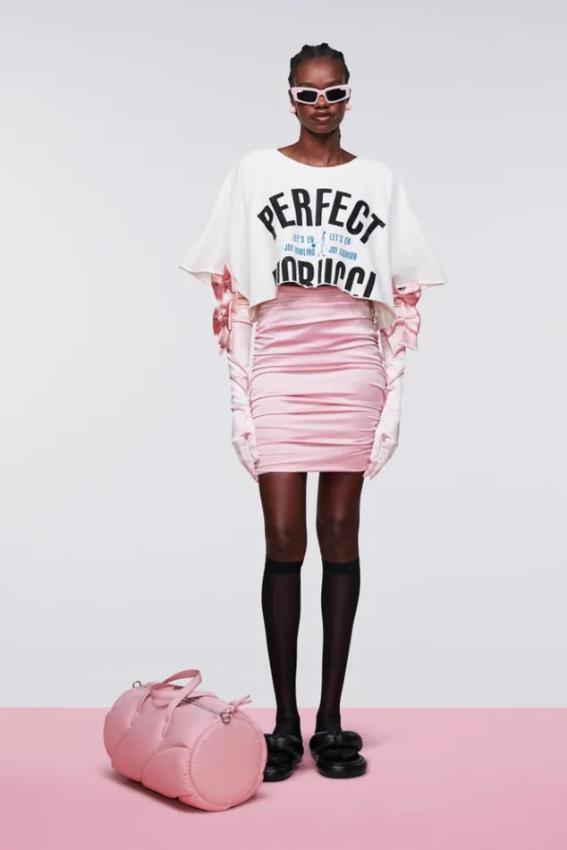 Women Fiorucci Perfect Fiorucci Crop Sweatshirt White White