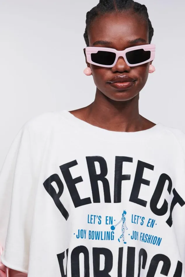 Women Fiorucci Perfect Fiorucci Crop Sweatshirt White White Women Fiorucci Perfect Fiorucci Crop Sweatshirt White White