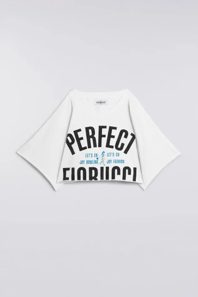 Women Fiorucci Perfect Fiorucci Crop Sweatshirt White White Women Fiorucci Perfect Fiorucci Crop Sweatshirt White White