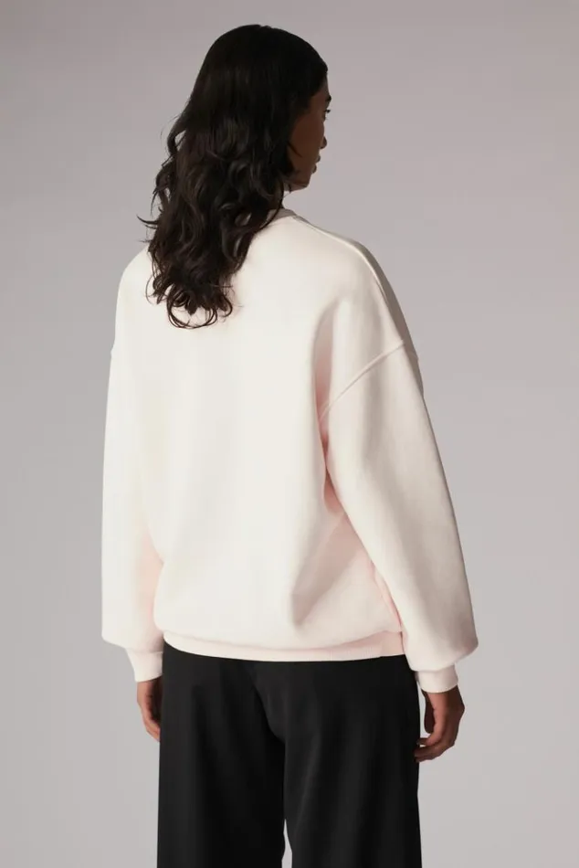Women Fiorucci Unisex Angels Logo Sweatshirt Pink Pink Women Fiorucci Unisex Angels Logo Sweatshirt Pink Pink