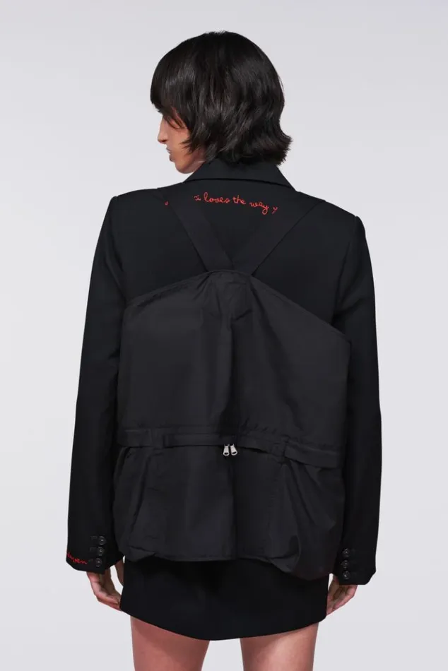 Women Fiorucci Utility Patch Vest Black Black Women Fiorucci Utility Patch Vest Black Black