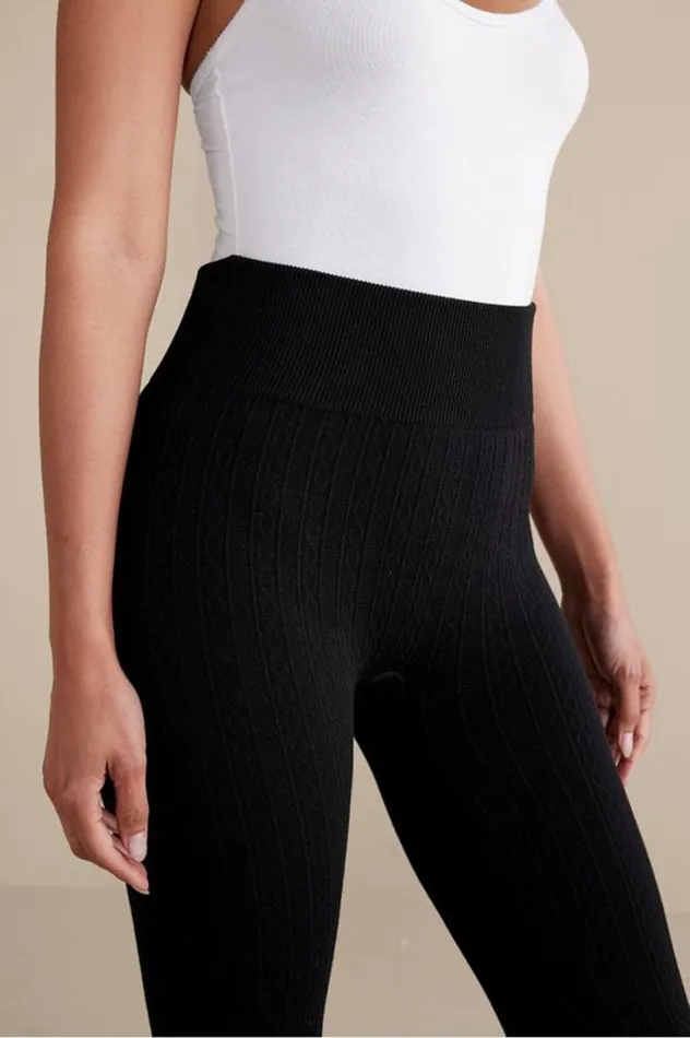 Women Fleece Lined Leggings Black Soft Surroundings Pants Women Fleece Lined Leggings Black Soft Surroundings Pants