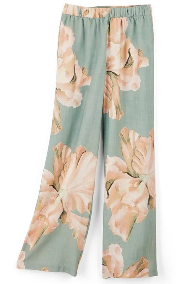 Women Fleur Pants Multi Botanical Soft Surroundings Pants Women Fleur Pants Multi Botanical Soft Surroundings Pants